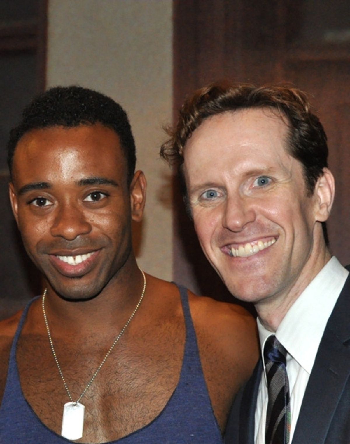 James Brown III and Jeffry Denman at 